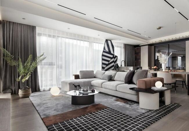 9套客廳裝修配色方案，提高生活品味